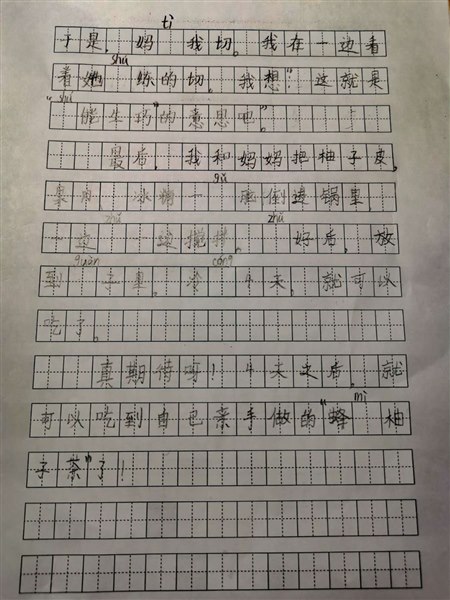 柚子茶简谱_蜂蜜柚子茶图片